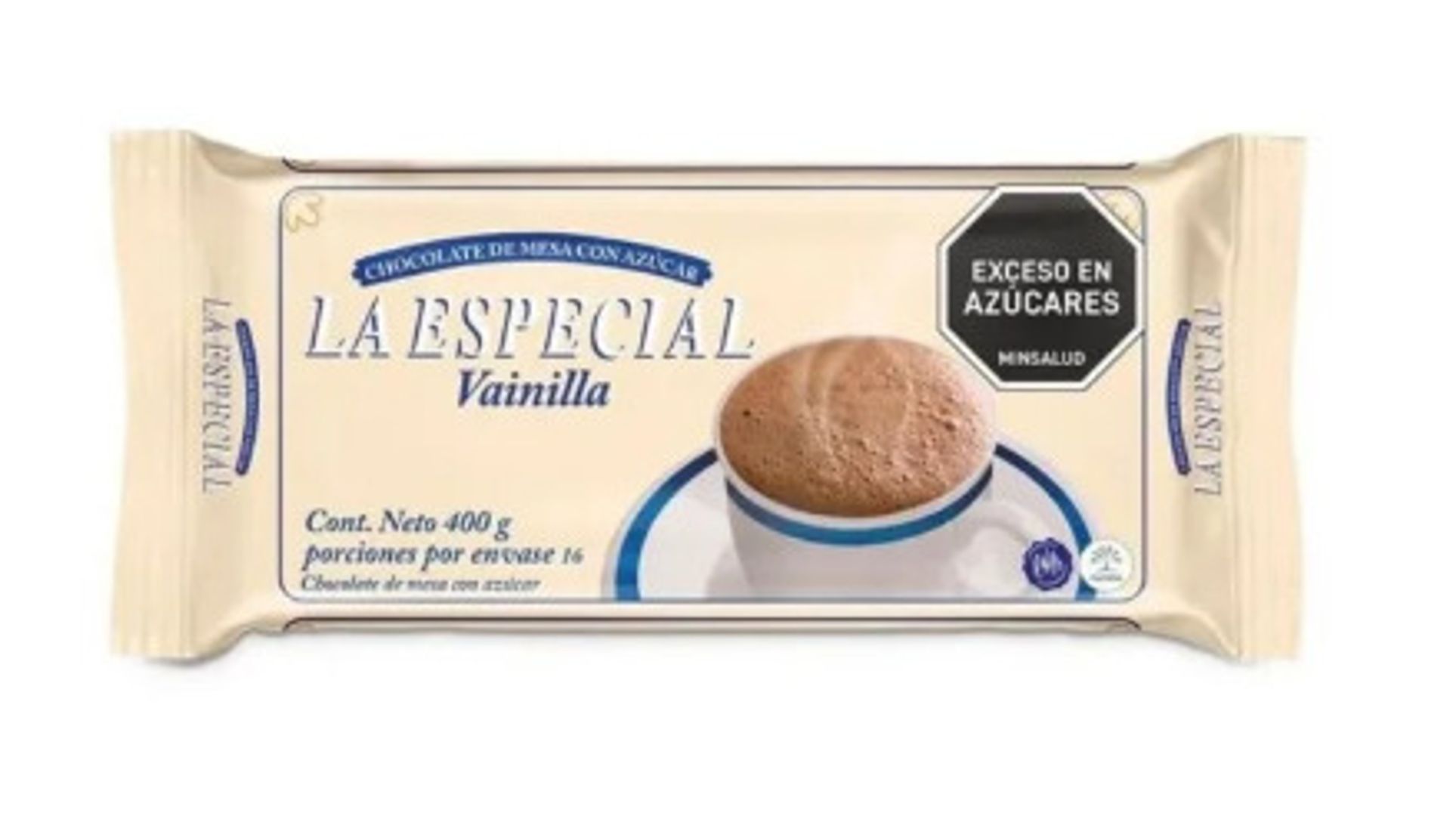 CHOCOLATE LA ESPECIAL VAINILLA*400G