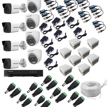 Imagen del producto KIT HIKVISION X8 INTERIOR Y EXTERIOR