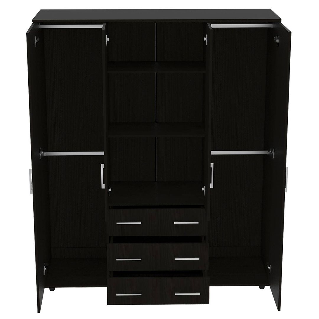 CLOSET FONTAN 179X150X49 NEGRO