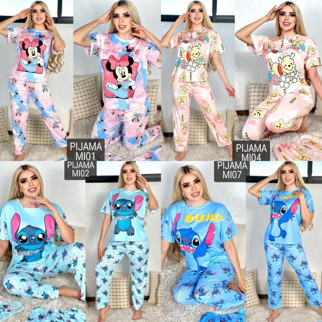 SET PIJAMA DE PANTALON