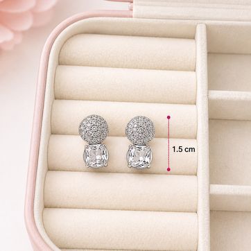Imagen del producto Aretes Destello de Cristal