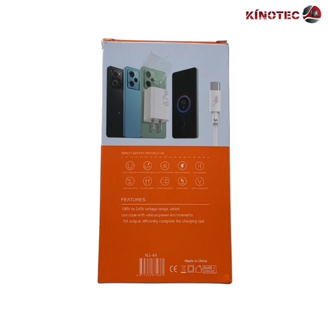 Cargador Turbo Xiaomi 67W Tipo C