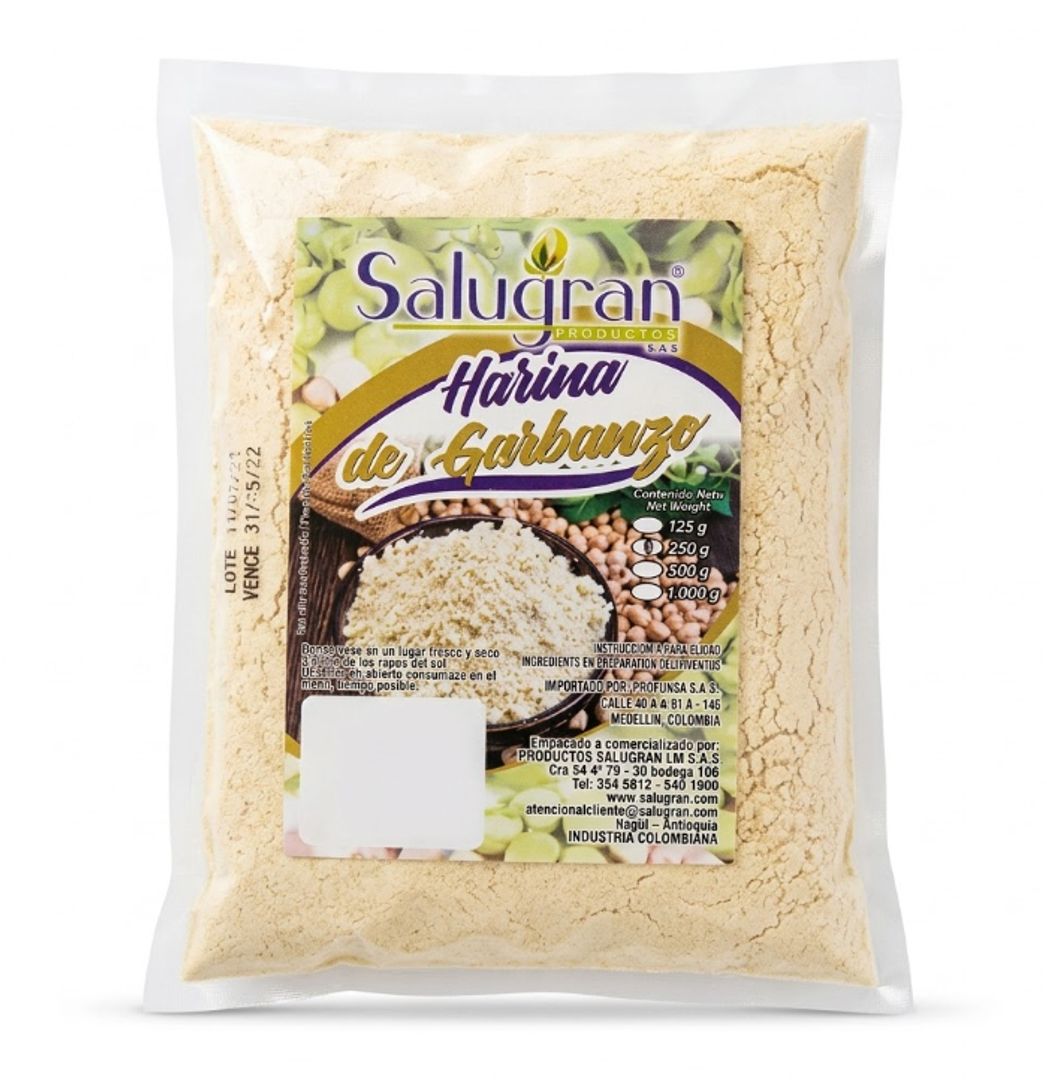 HARINA DE GARBANZO X 500GR SALUGRAN