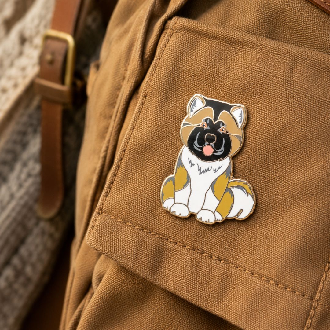 PIN AKITA AMERICANO