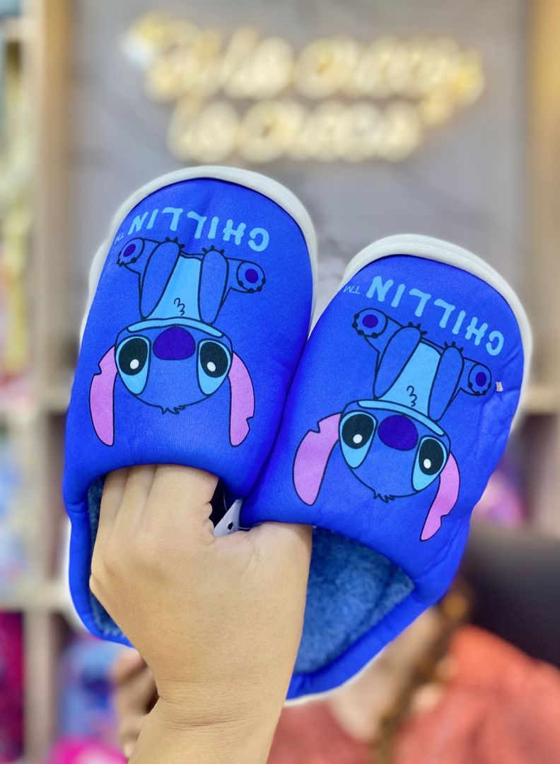 PANTUFLAS PARA NIÑOS STICH 