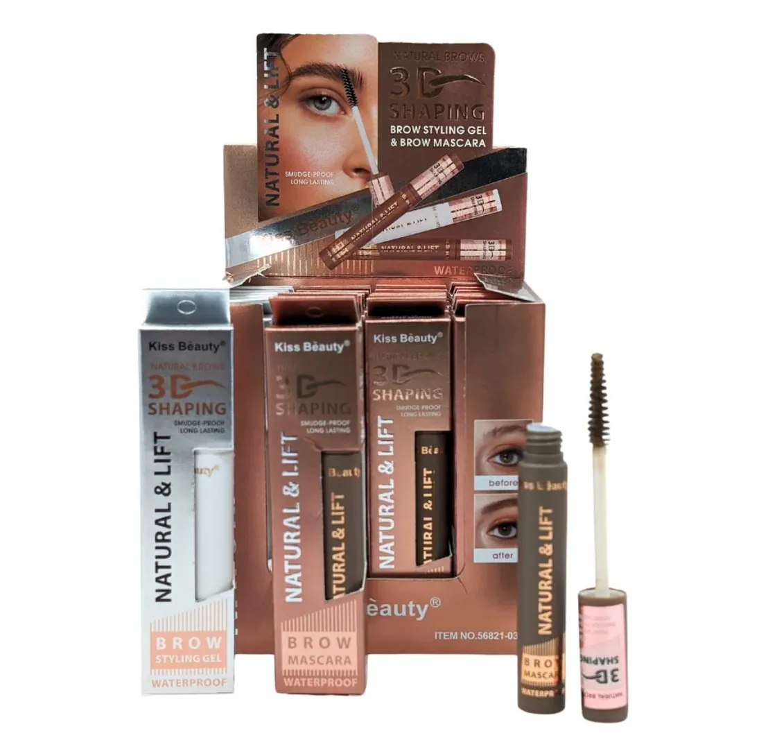 Gel fijador y máscara de cejas de Kiss Beauty