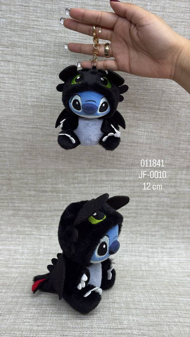 LLAVERO DE STITCH DISFRAZADO DE CHIMUELO 12 CM