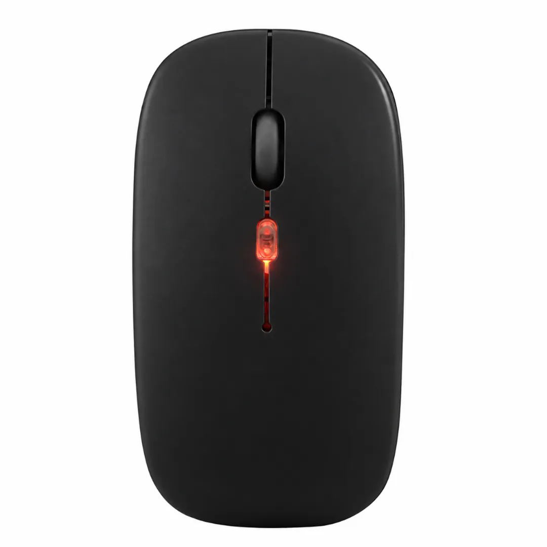 MOUSE INALAMBRICO ERGONOMICO BLUETOOTH Y 2.4G NEGRO XMG-01