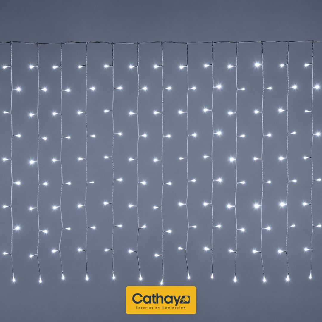 CORTINA LED PREMIUM x 6MTS x 60 cms 