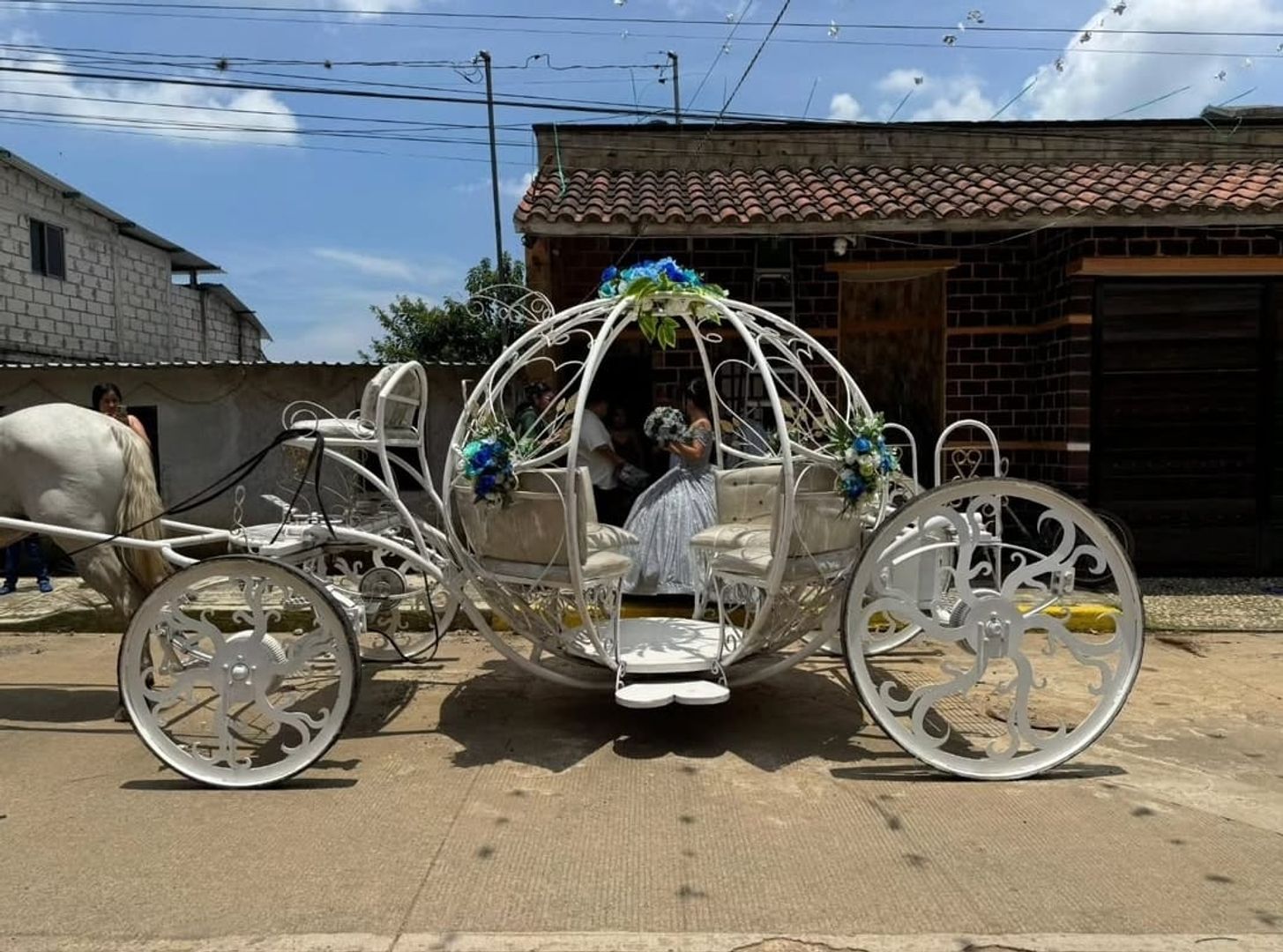 ALQUILER DE CARRUAJE SIN CABALLO PARA EVENTO