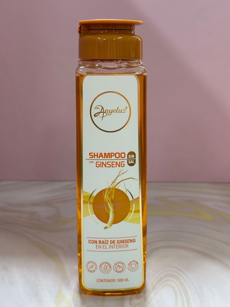 Shampoo con Ginseng ANYELUZ