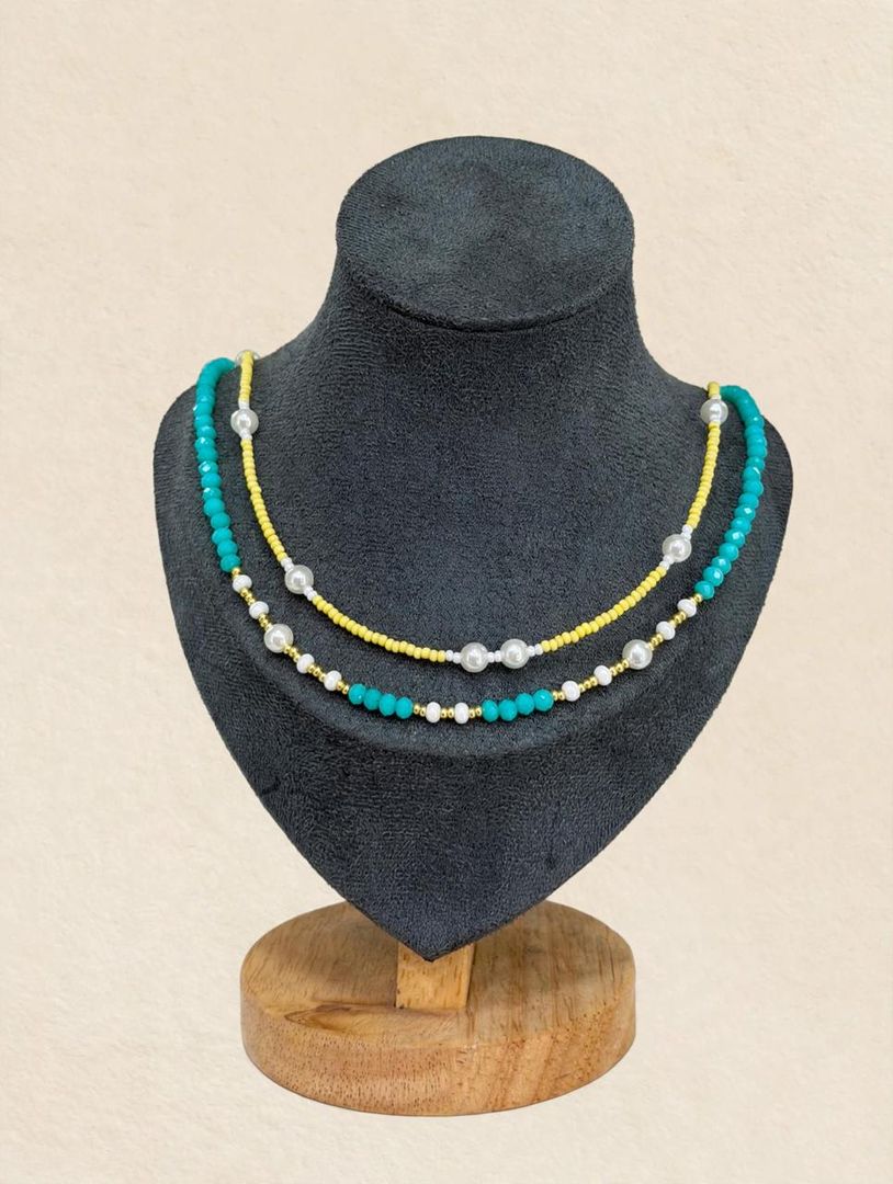Collar Tejido Mostacilla 