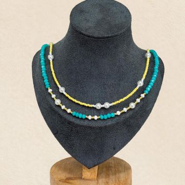 Imagen del producto Collar Tejido Mostacilla 