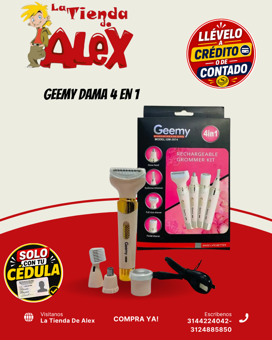 Geemy Dama 4 en 1