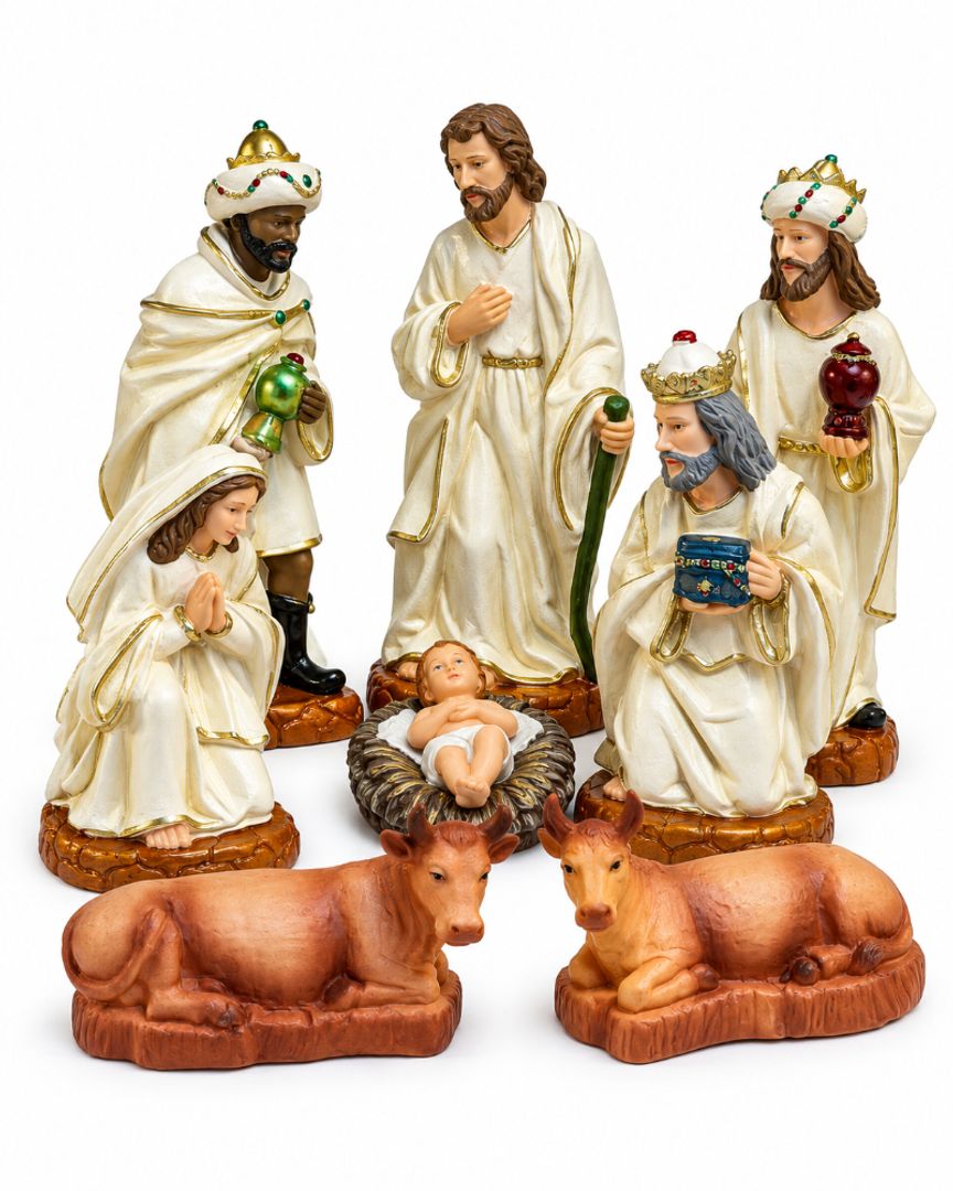 NACIMIENTO BLANCO EN PVC 25 CM