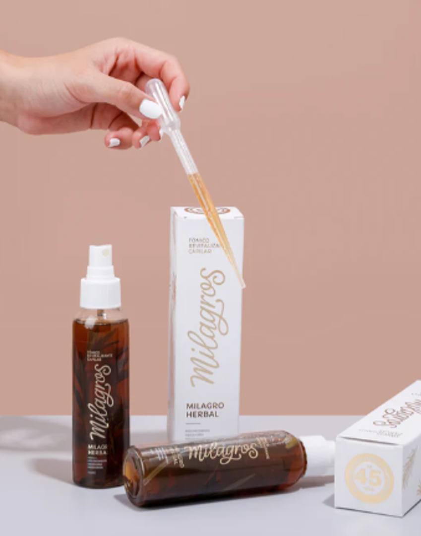 Tónico Revitalizante Capilar Milagro Herbal