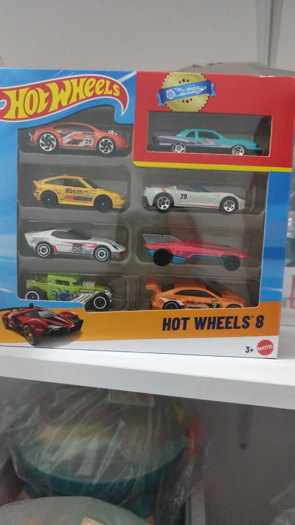 HOT WHEELS Set x8 Carros