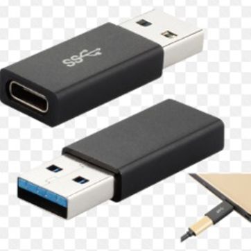 Convertidor USB 3.0 macho a Tipo C hembra - imagen 1
