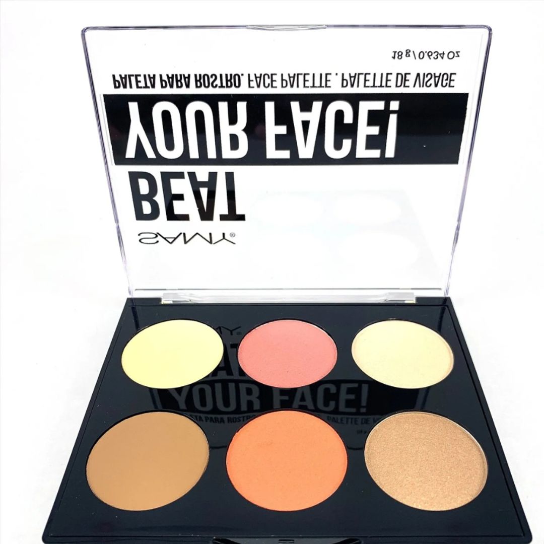 PALETA PARA ROSTRO BEAT YOUR FACE SAMY