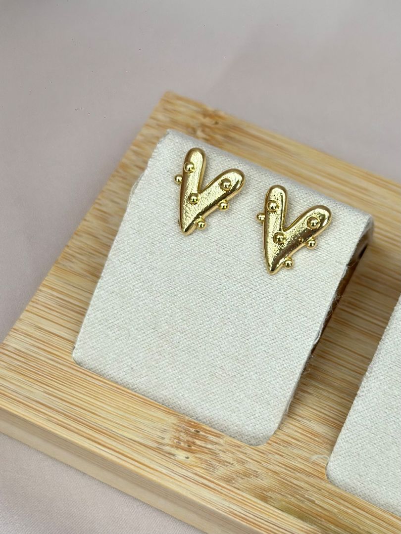 Topo corazón puntos 