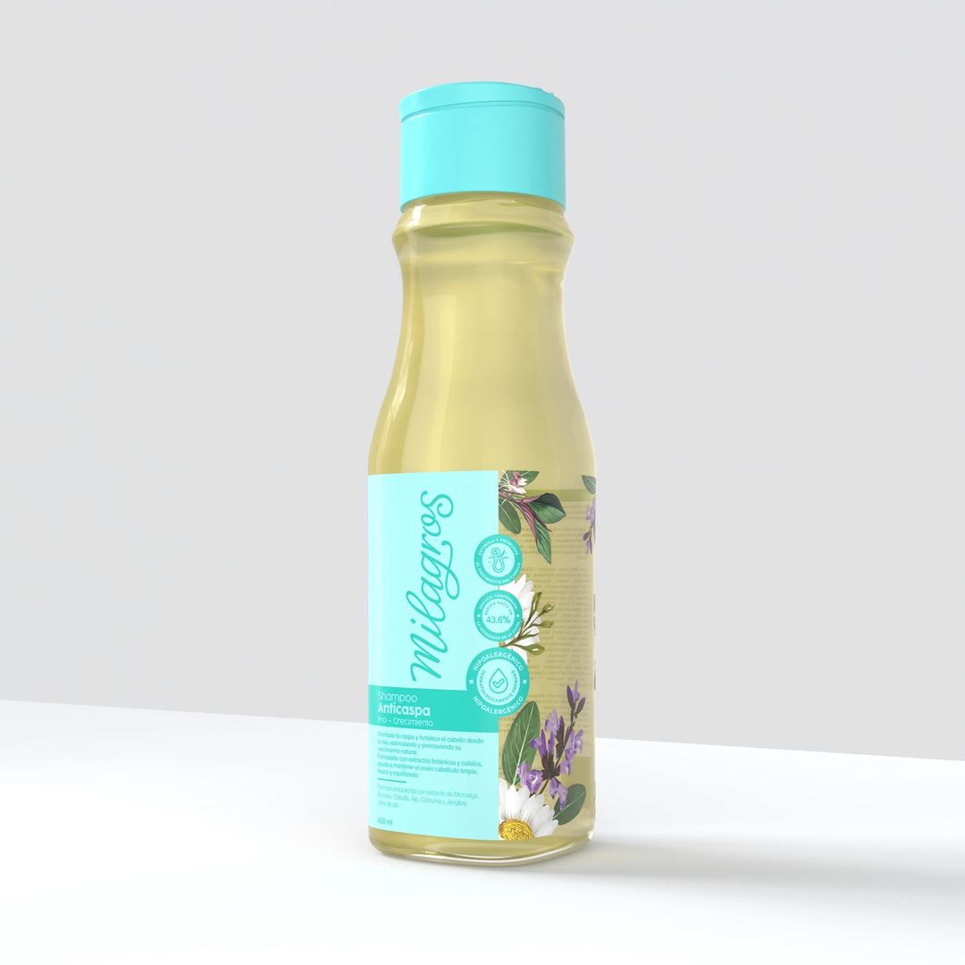 Shampoo Anticaspa 450ml Milagros