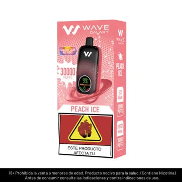 Imagen del producto Wave Galaxy 30.000 Puffs Peach Ice