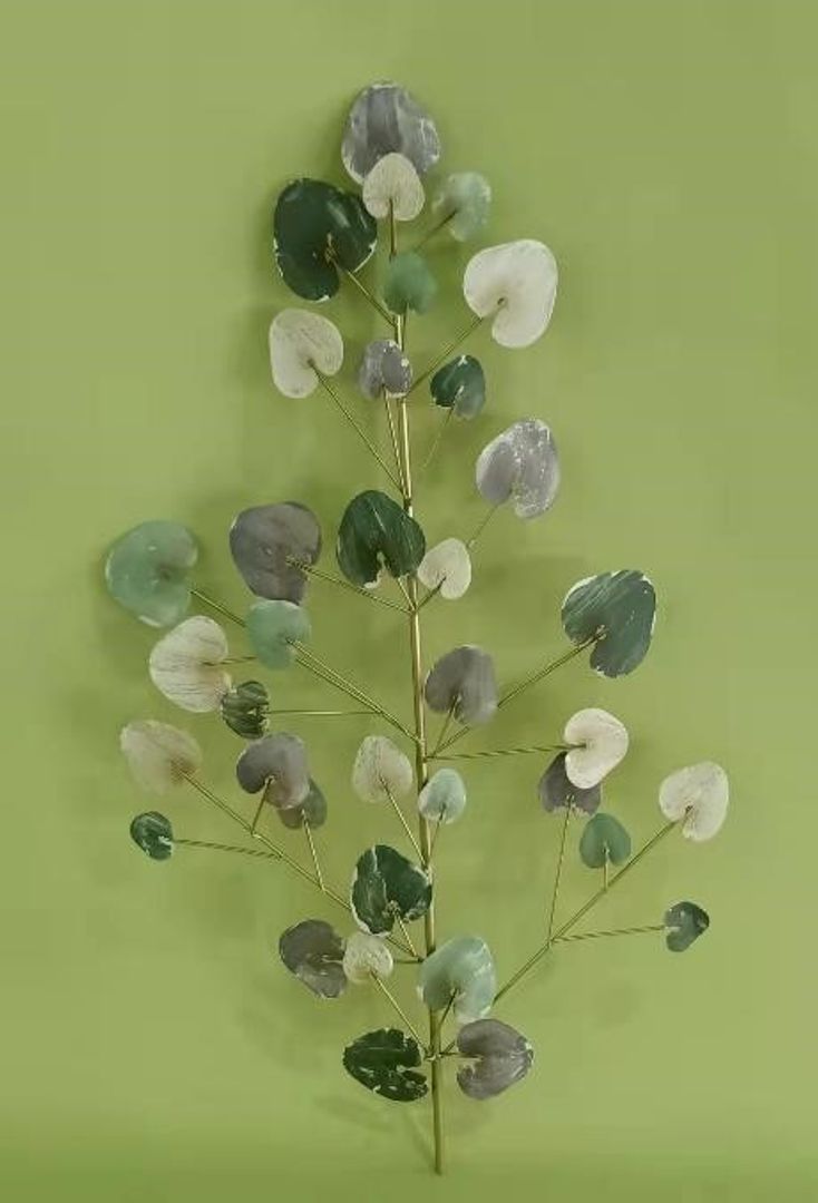 Cuadro para pared en latón.