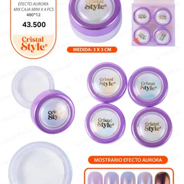 Imagen del producto Efecto Aurora Mix Caja mini x 4