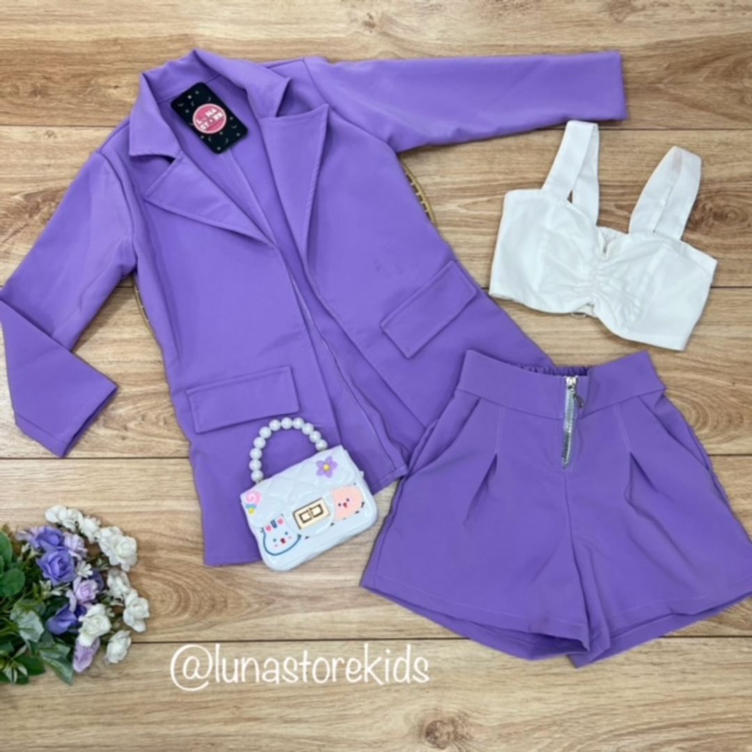 CONJUNTO TRIO DE SHORT