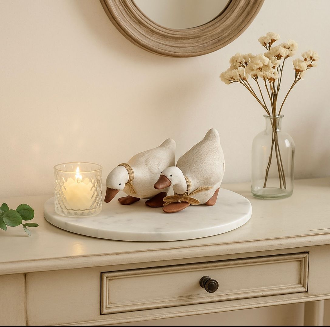 Gansos Cerámica  PAR VENDIDOS 