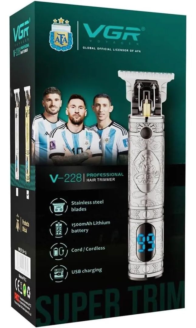 MÁQUINA DE AFEITAR VGR MESSI V-228