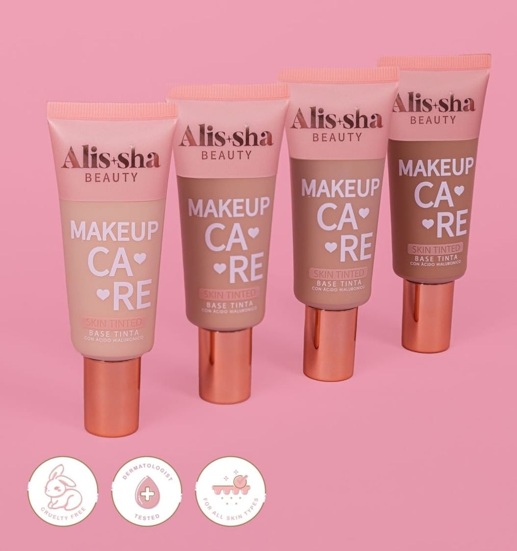 957- BASE TINTA ROSE SKIN ALISSHA 
