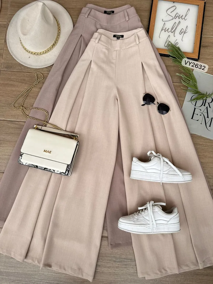 PANTALON PRENCES CIERRE COSTADO VY2632