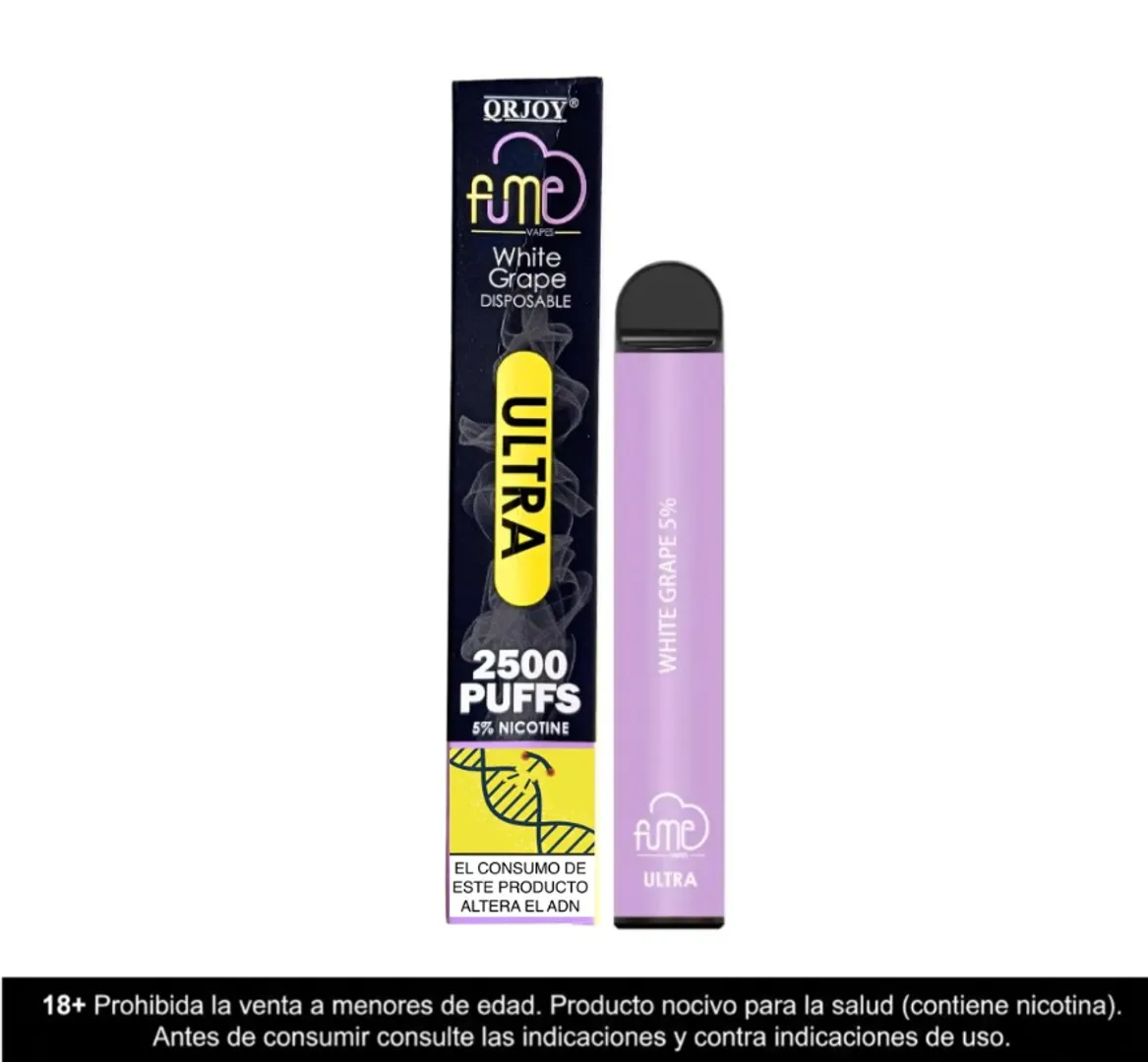 Fume Ultra White Grape 2.500 Puffs