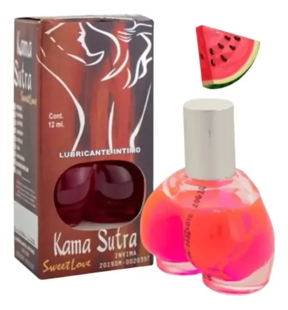 LUBRICANTE DE SABORES KAMA SUTRA SWEET LOVE 12 ML CON DADOS EROTICOS