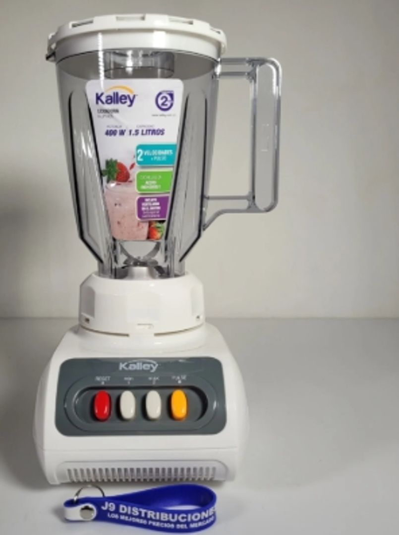 LICUADORA KALLEY 400W 1,5 LTS V.