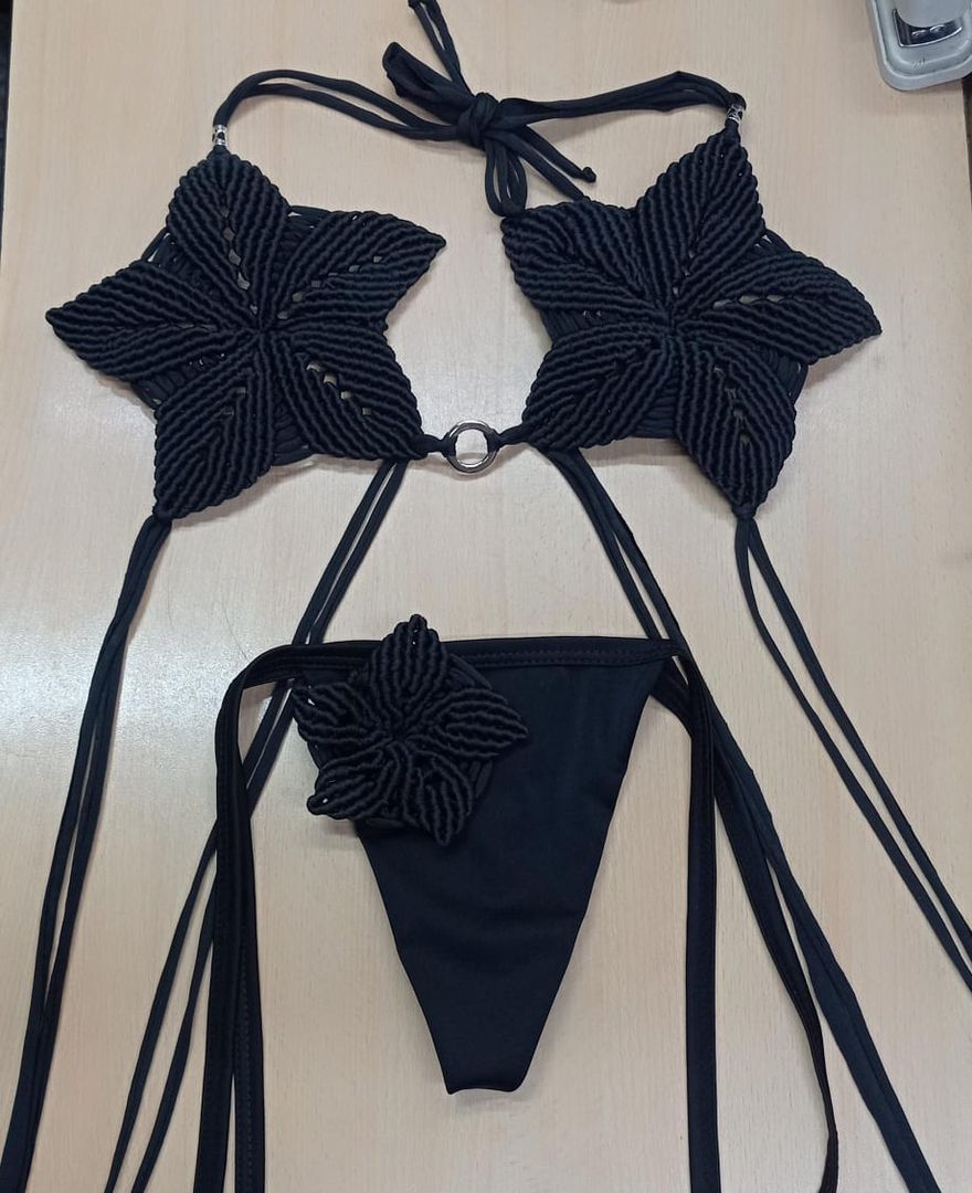 Bikini Selene negro 