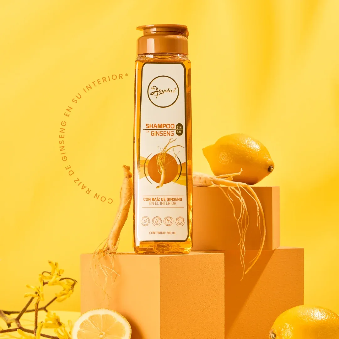 Shampoo con ginseng 