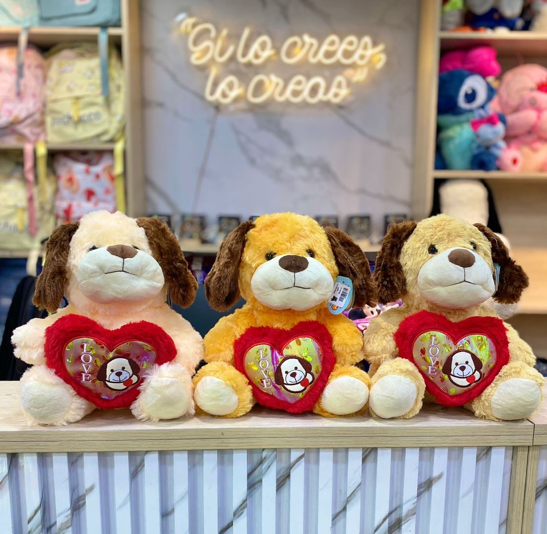 PERRITO CORAZÓN ( 30 CM )