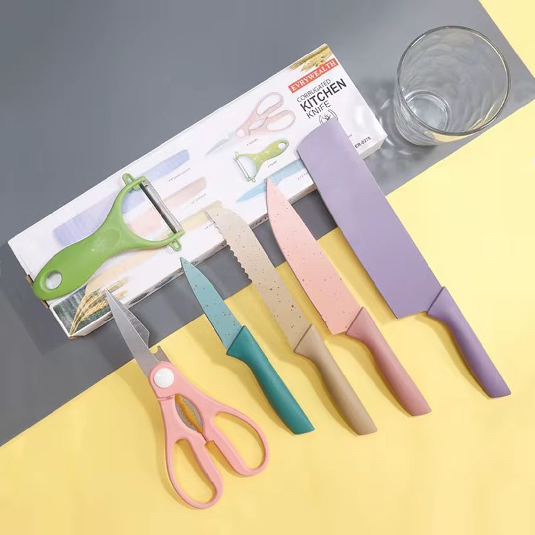 SET DE CUCHILLOS X6 PIEZAS VA