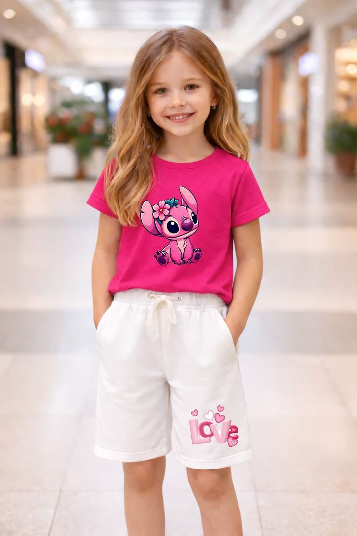 CONJUNTO DE NIÑA SHORT