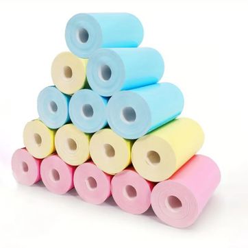 ROLLO PAPEL TERMICO ADHESIVO CAMARA  - imagen 1