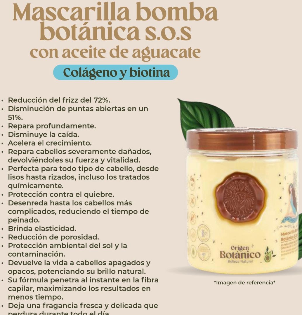 Mascarilla bomba SOS 