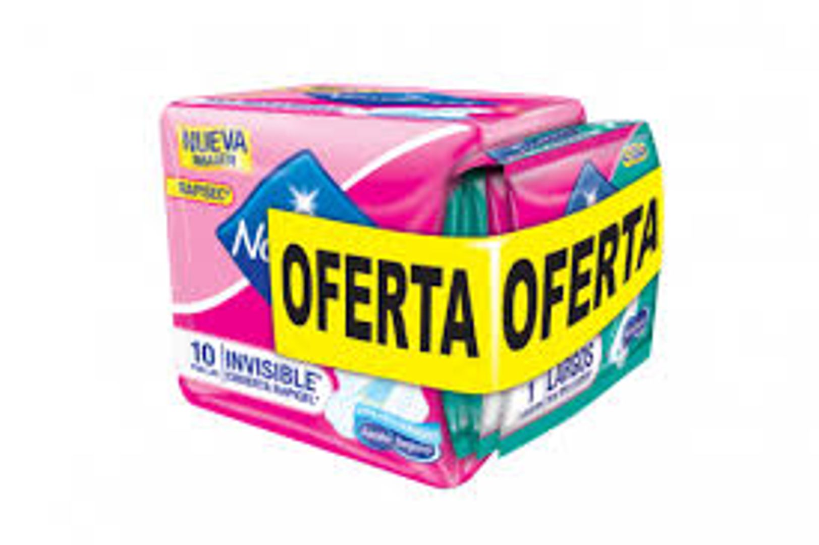 TOALLA NOSOTRAS*10 INVISIBLE RAPIGEL