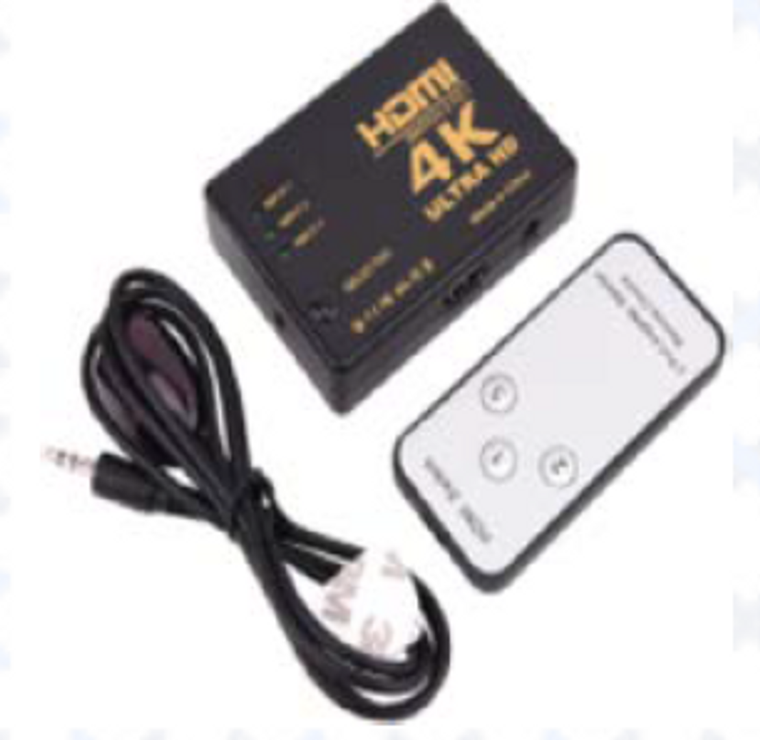 SWITCH HDMI 3 1 4K ULTRA HD 301 CON CONTROL