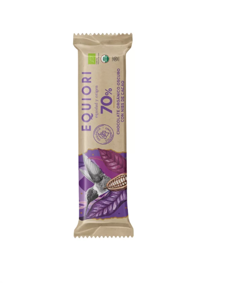 EQUIORI CHOCOLATE 70% X 11GR