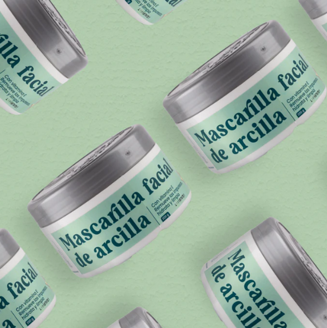 MASCARILLA FACIAL DE ARCILLA 200gr