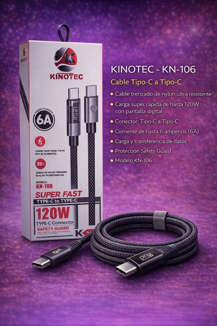 CABLE KN-106 120W / 6A