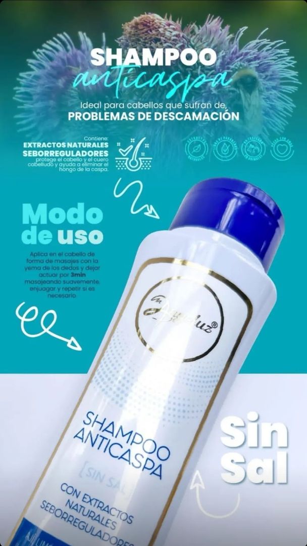 Modo de uso LINEA CAPILAR ANYELUZ 