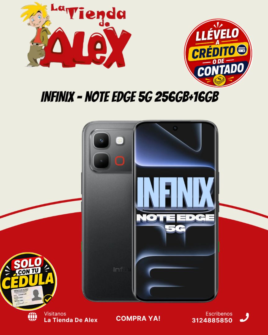 INFINIX - Note EDGE 5G 256GB+8GB+(8)